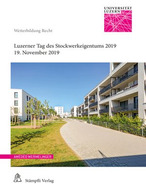 cover image of Luzerner Tag des Stockwerkeigentums 2019